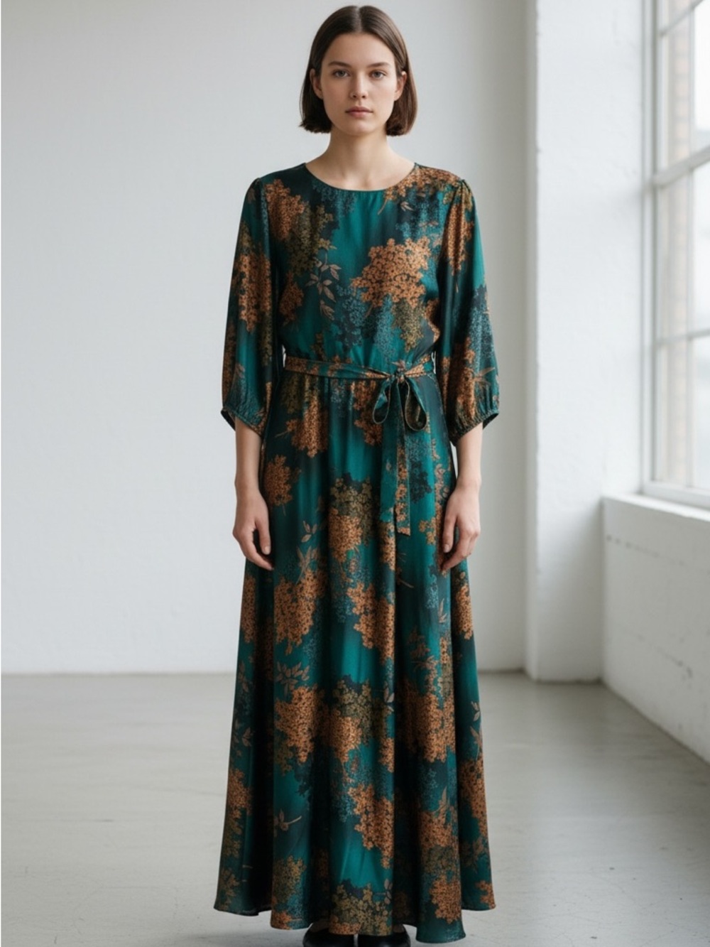 Baltic Born Paula Satin Maxi Dress